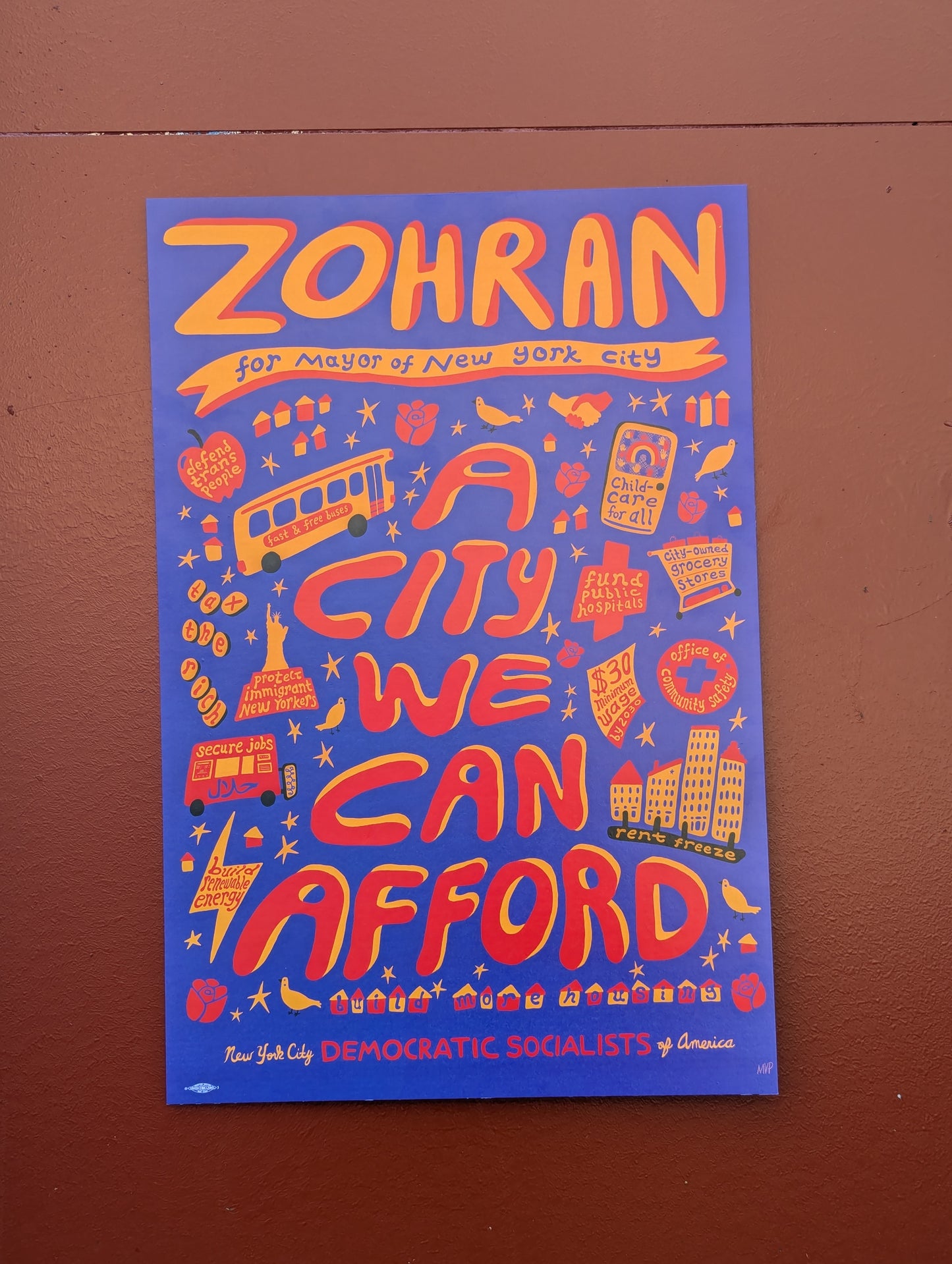 Zohran Poster