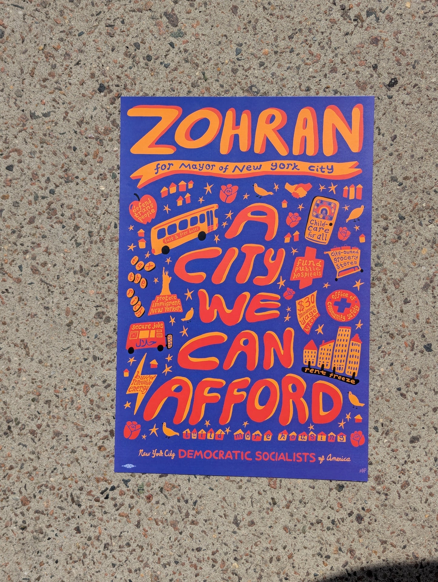 Zohran Poster