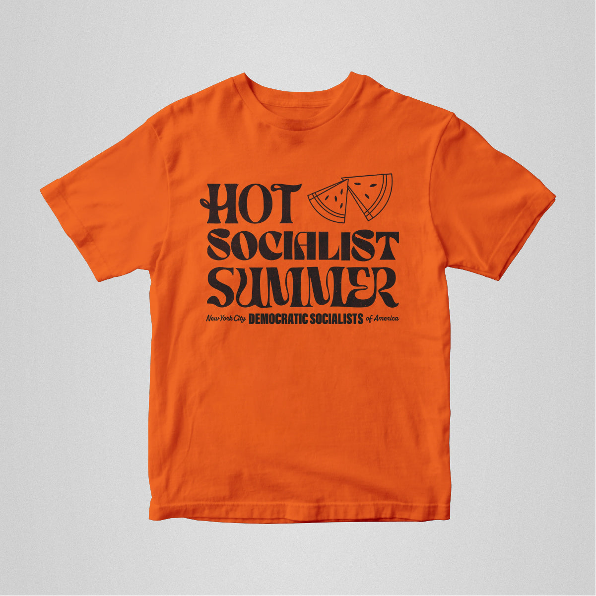 Hot Socialist Summer Tee – NYC-DSA Shop