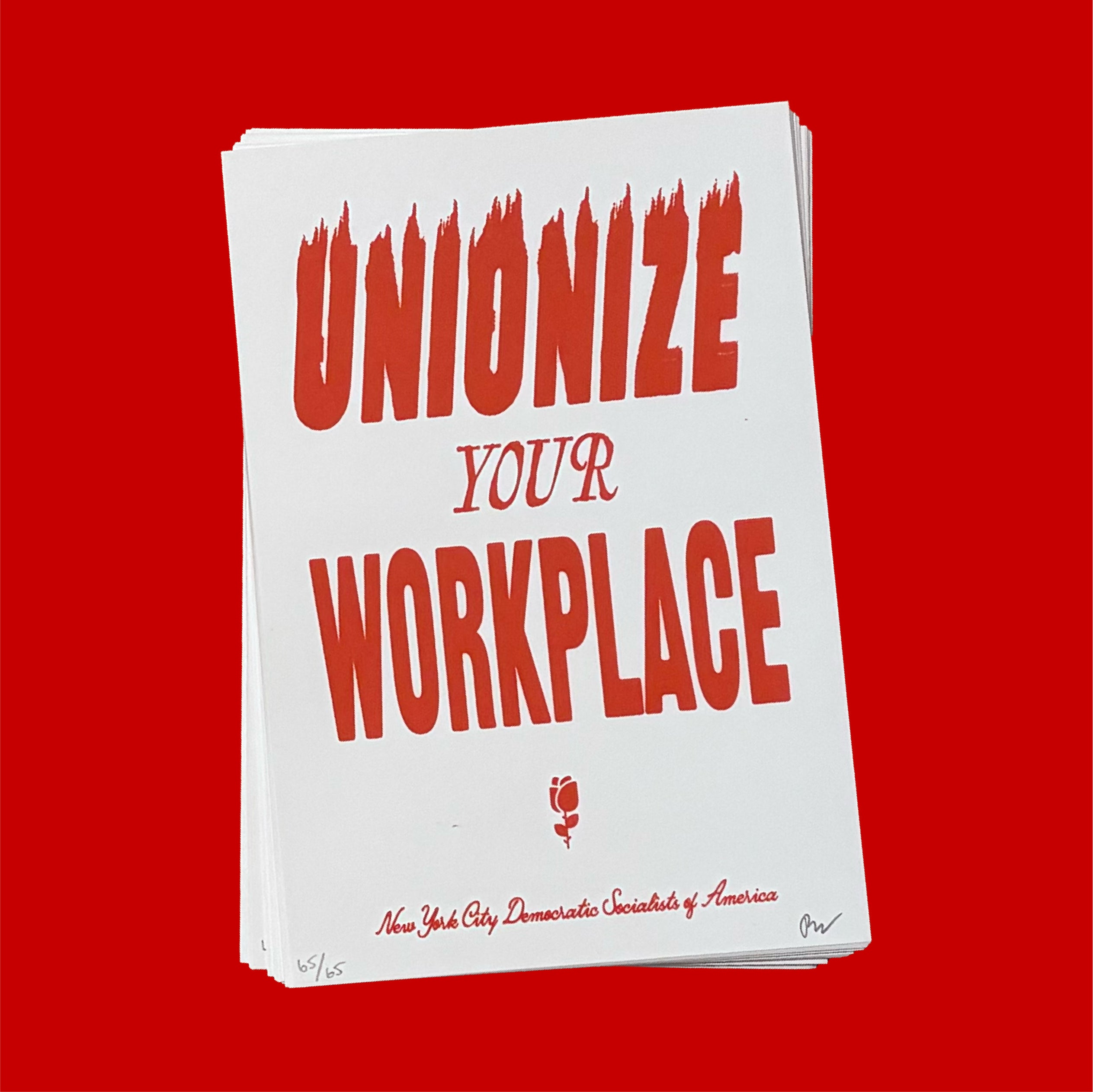 Unionize Your Workplace Print