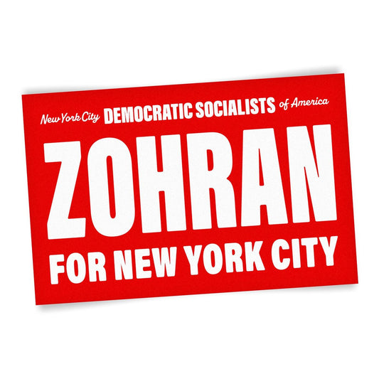 Zohran Stickers