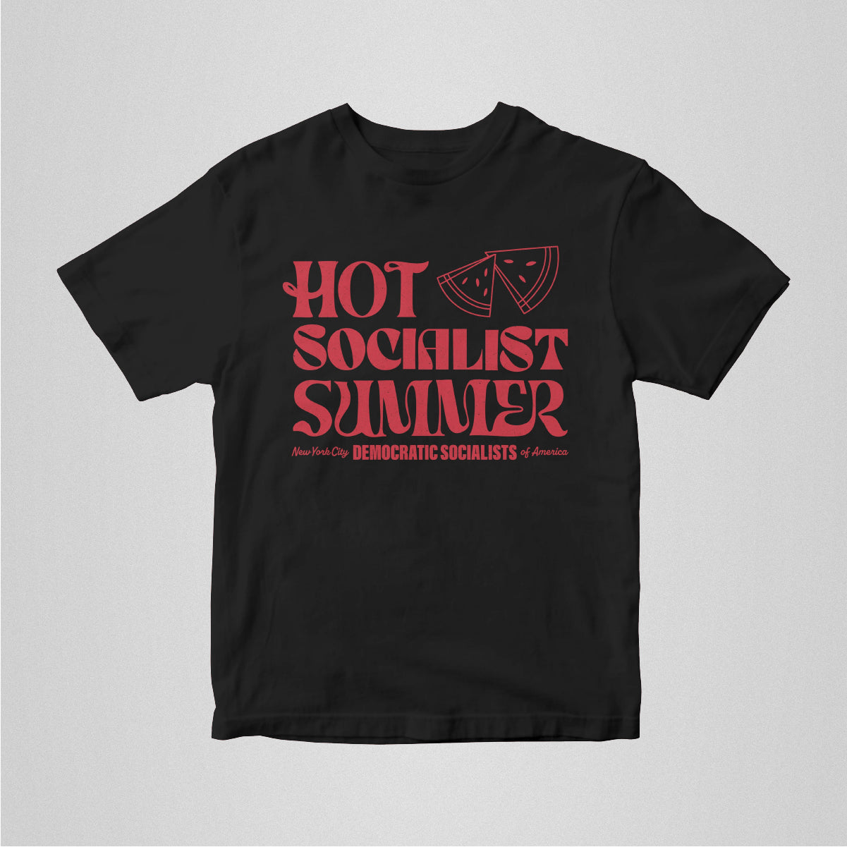 Hot Socialist Summer Tee – NYC-DSA Shop