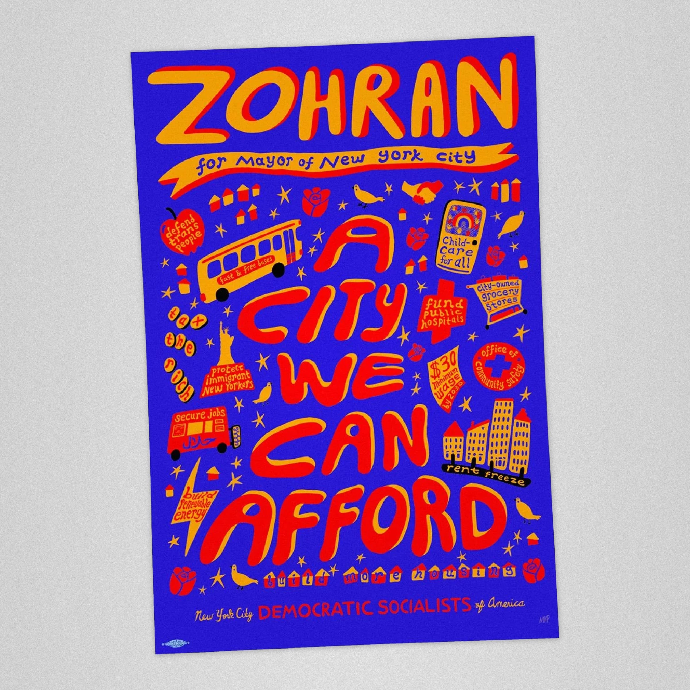 Zohran Posters