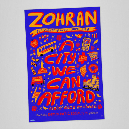 Zohran Posters