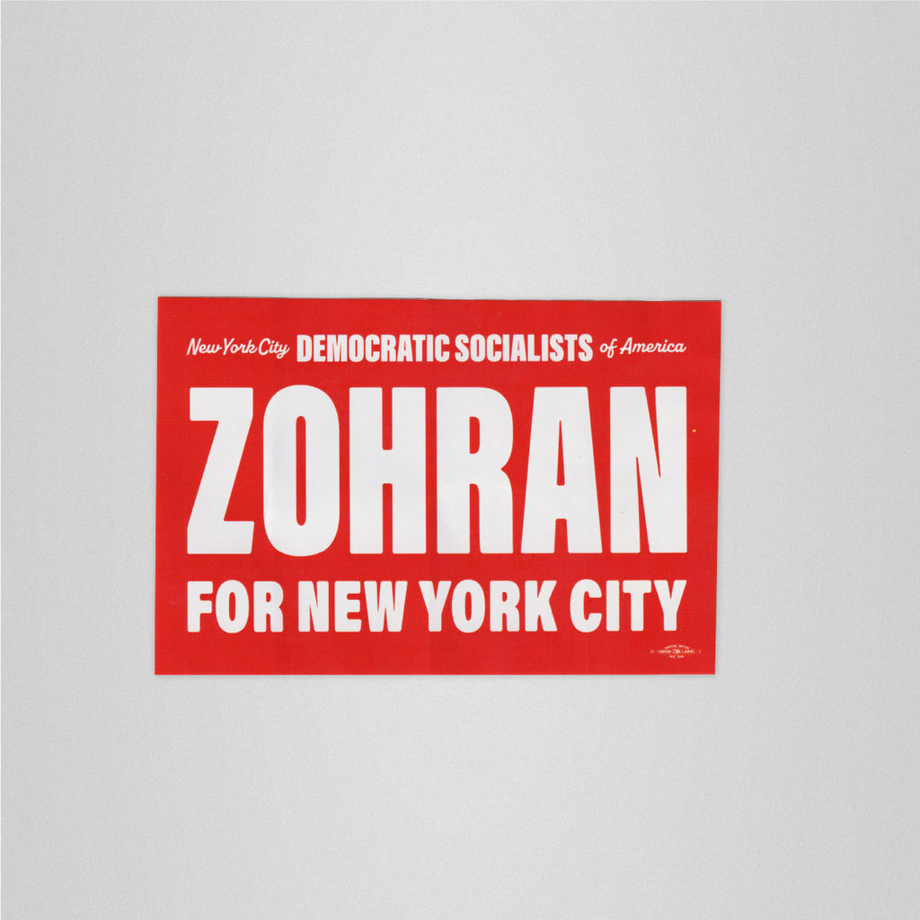 Zohran Stickers