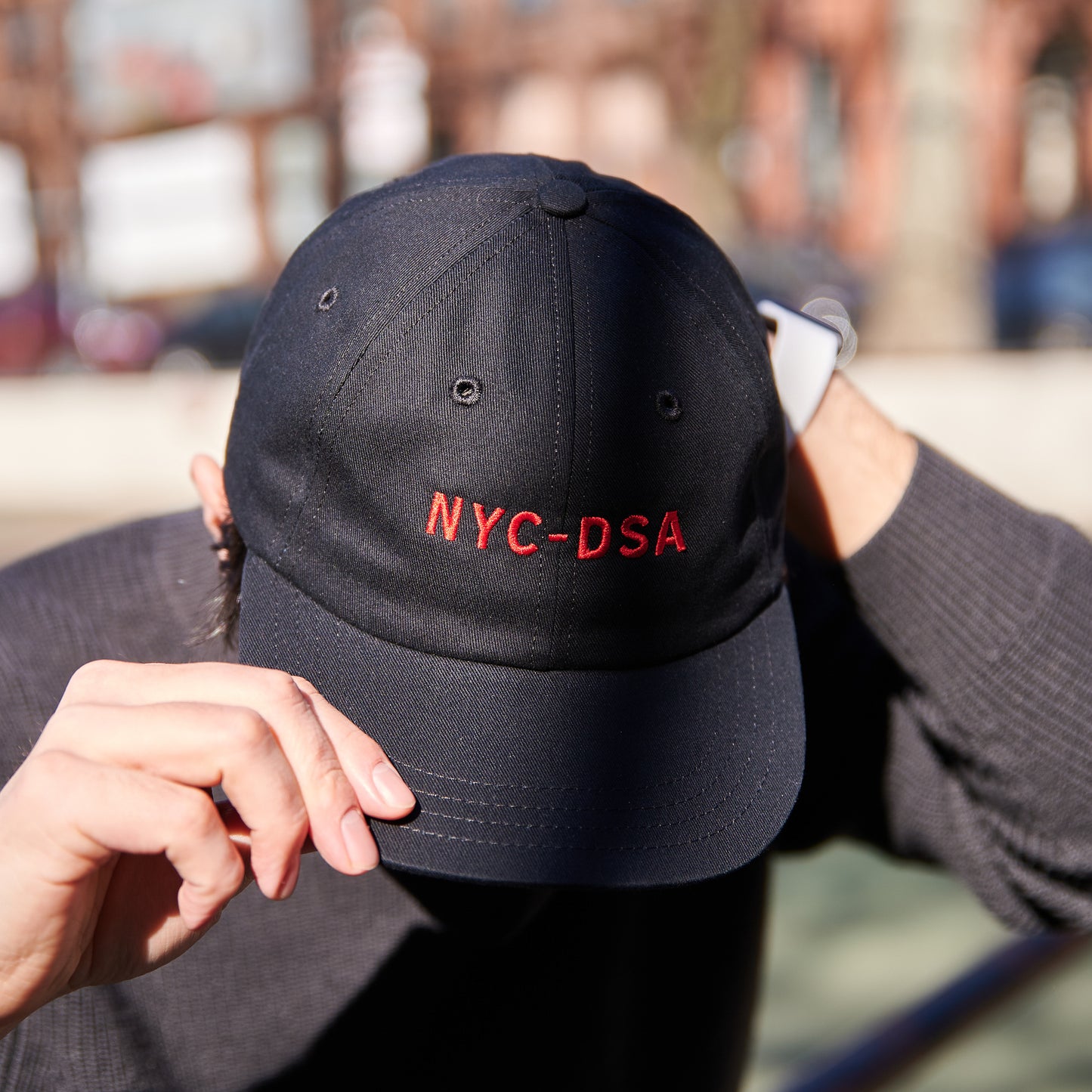 NYC-DSA Hat Black
