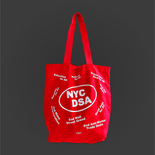 NYC-DSA Red Tote